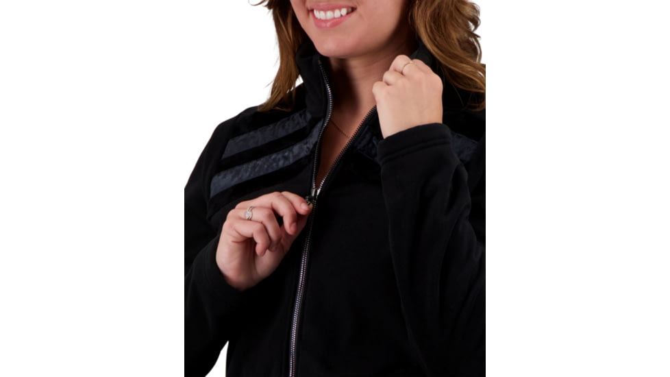 Obermeyer Ariadne Fleece Jacket - Womens, Black, Large, 17034-16009-L