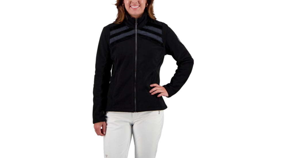 Obermeyer Ariadne Fleece Jacket - Womens, Black, Large, 17034-16009-L
