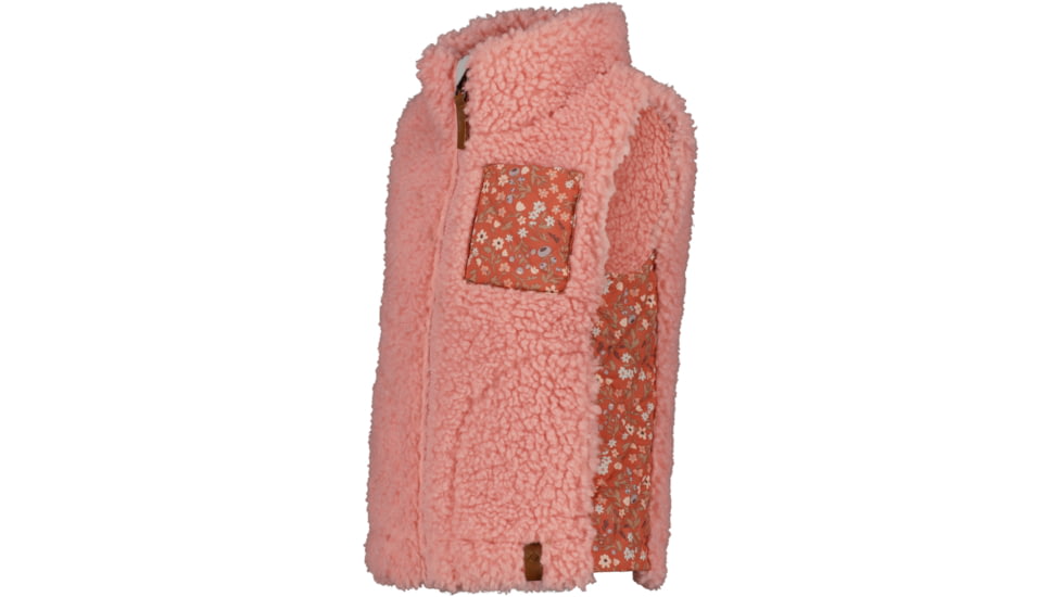 Obermeyer Ashton Sherpa Vest - Kids, Small, Pink Clay, 77038-22055-S