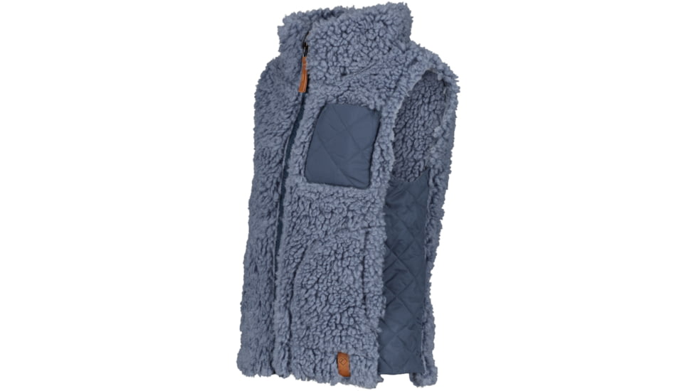Obermeyer Ashton Sherpa Vest - Kids, Large, Slated, 77038-22165-L