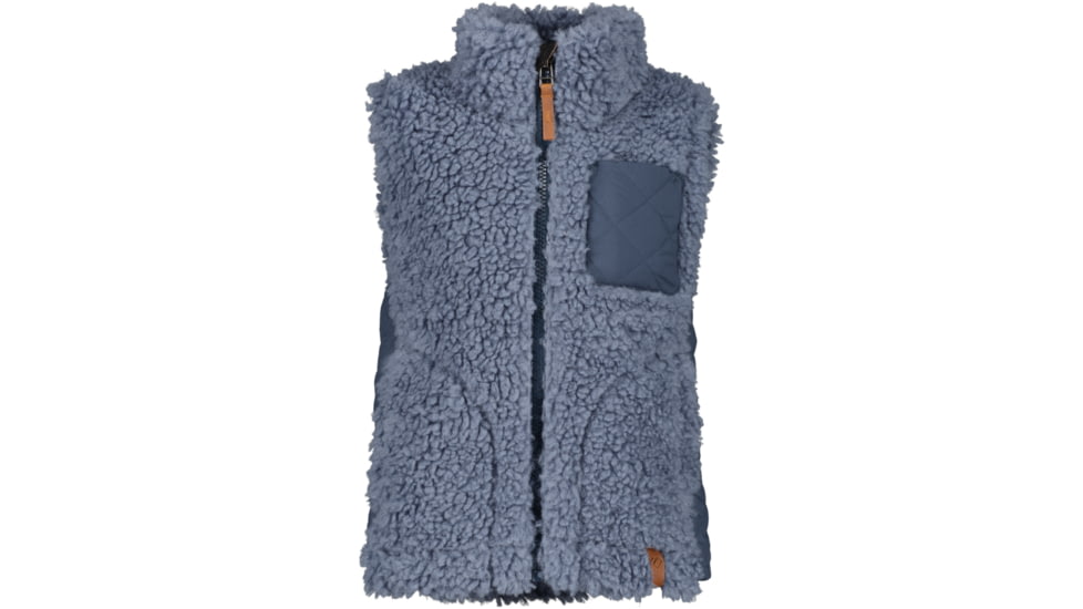 Obermeyer Ashton Sherpa Vest - Kids, Large, Slated, 77038-22165-L