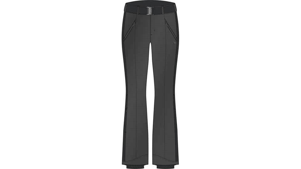 Obermeyer Athena Pant - Women's, 12 US, Short Inseam, Black Diamond, 15078-22006-12S