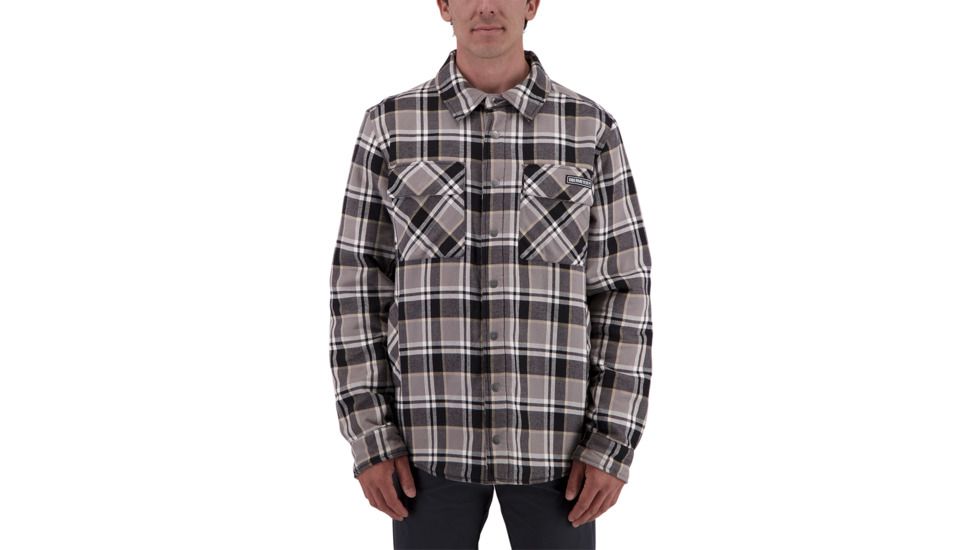Obermeyer Avery Flannel Jacket - Mens, Berm Plaid, Large, 24046-BERM PLAID-L