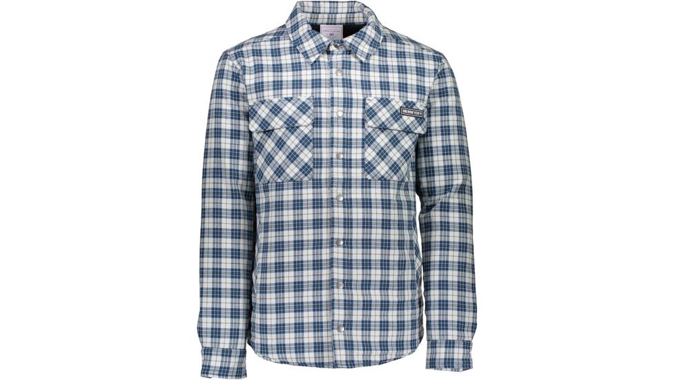 Obermeyer Avery Flannel Jacket - Mens, Icy Mey Plaid, Large, 24046-ICY MEY PLAID-L