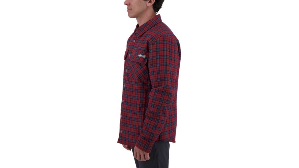 Obermeyer Avery Flannel Jacket - Mens, Mey Plaid, Large, 24046-MEY PLAID-L