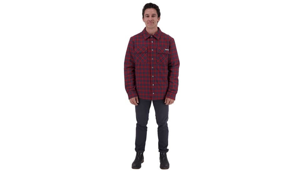 Obermeyer Avery Flannel Jacket - Mens, Mey Plaid, Large, 24046-MEY PLAID-L
