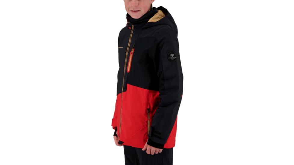 Obermeyer Axel Jacket - Boys, Brakelight, Extra Large, 41074-19042-XL