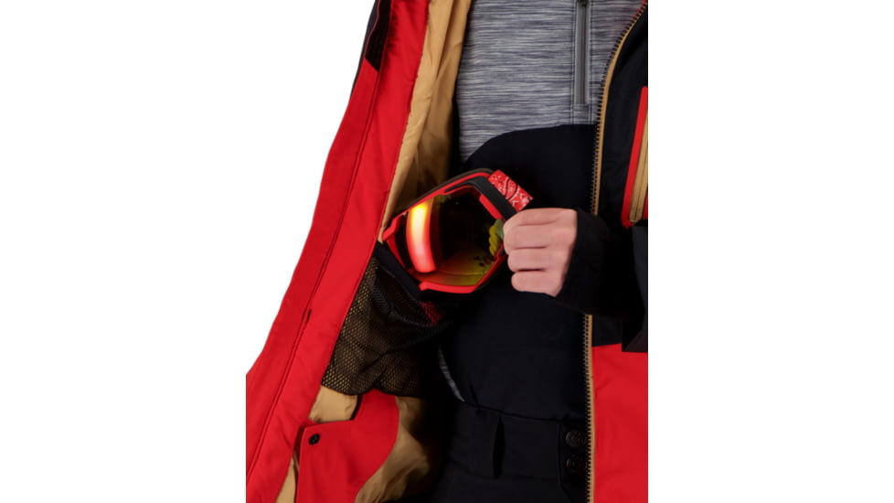 Obermeyer Axel Jacket - Boys, Brakelight, Extra Large, 41074-19042-XL