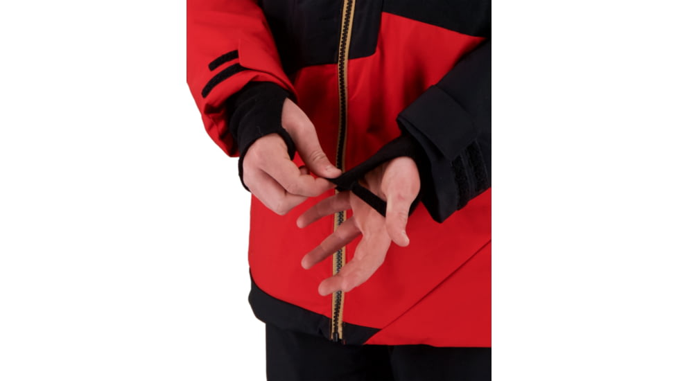 Obermeyer Axel Jacket - Boys, Brakelight, Extra Large, 41074-19042-XL