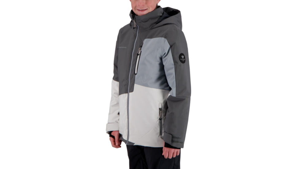 Obermeyer Axel Jacket - Boys, Coal, Extra Large, 41074-20004-XL