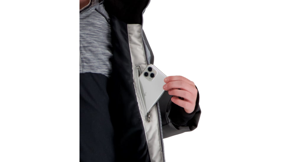 Obermeyer Axel Jacket - Boys, Coal, Extra Large, 41074-20004-XL