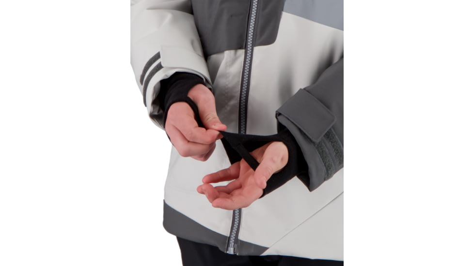 Obermeyer Axel Jacket - Boys, Coal, Extra Large, 41074-20004-XL