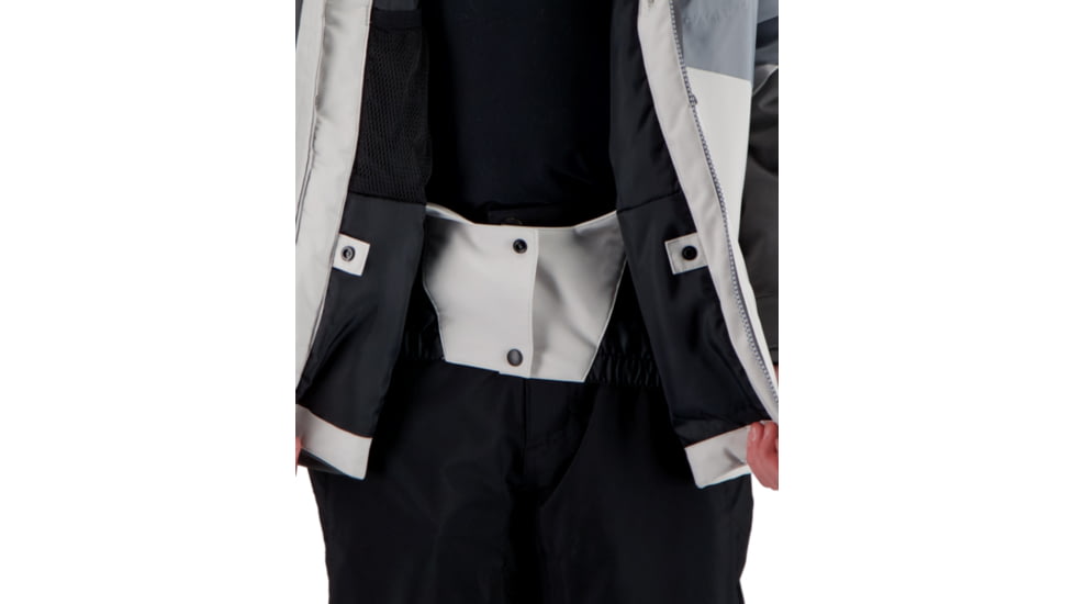 Obermeyer Axel Jacket - Boys, Coal, Extra Large, 41074-20004-XL