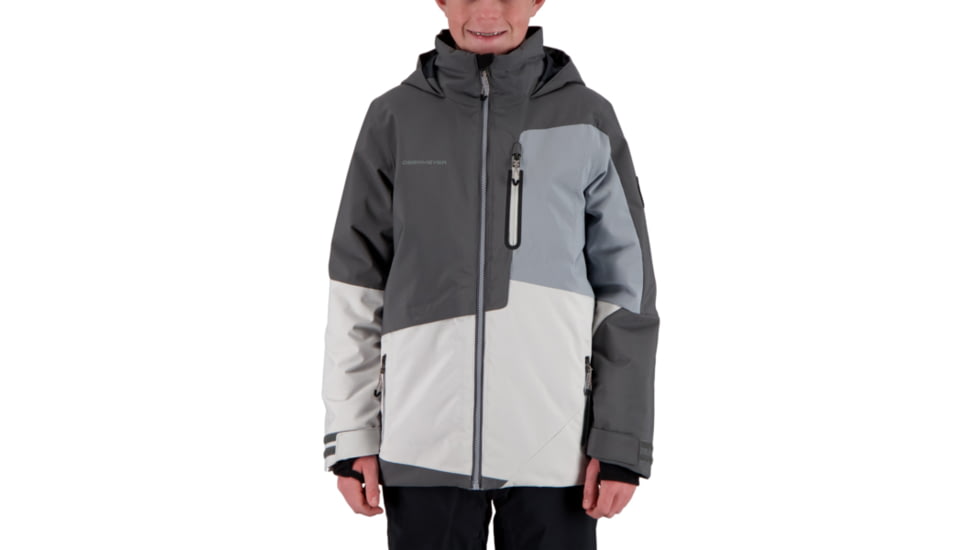 Obermeyer Axel Jacket - Boys, Coal, Extra Large, 41074-20004-XL