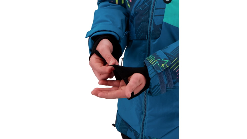 Obermeyer Axel Jacket - Boys, Radio Waves, Large, 41074-21170-L