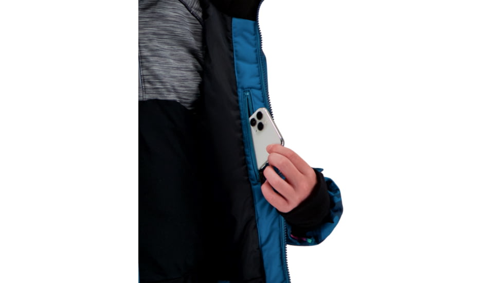 Obermeyer Axel Jacket - Boys, Radio Waves, Large, 41074-21170-L