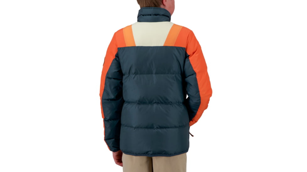 Obermeyer Benji Down Jacket - Boys, Raw Indigo, Extra Large, 44008-21175-XL