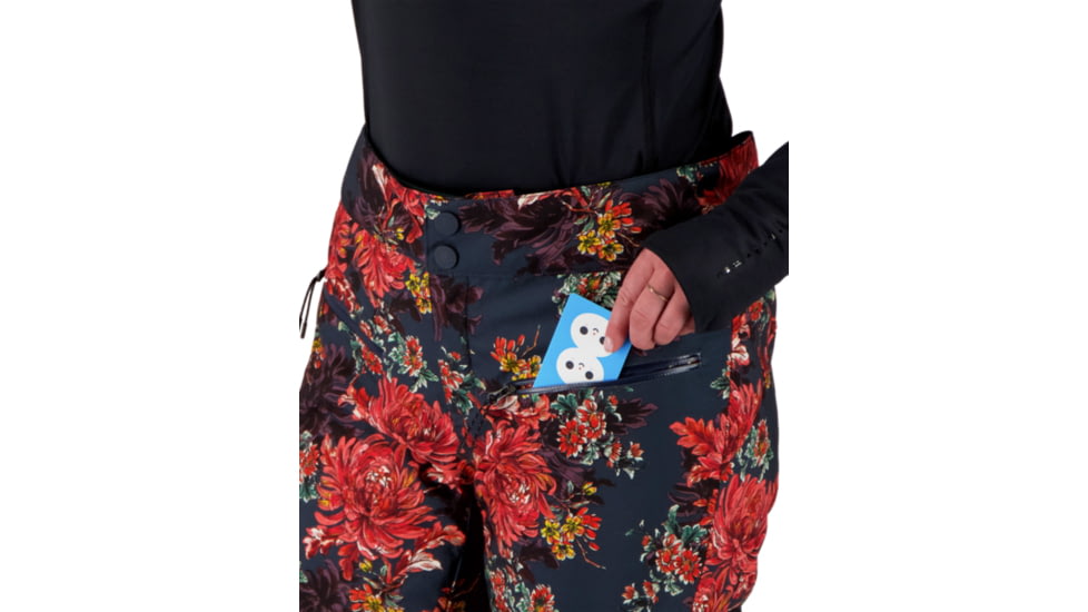 Obermeyer Bliss Pant - Womens, Sunset Floral, 4 Long, 15101-21130-4L