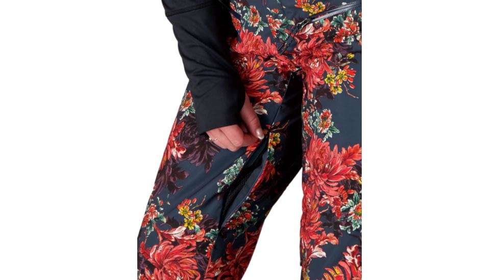 Obermeyer Bliss Pant - Womens, Sunset Floral, 4 Long, 15101-21130-4L