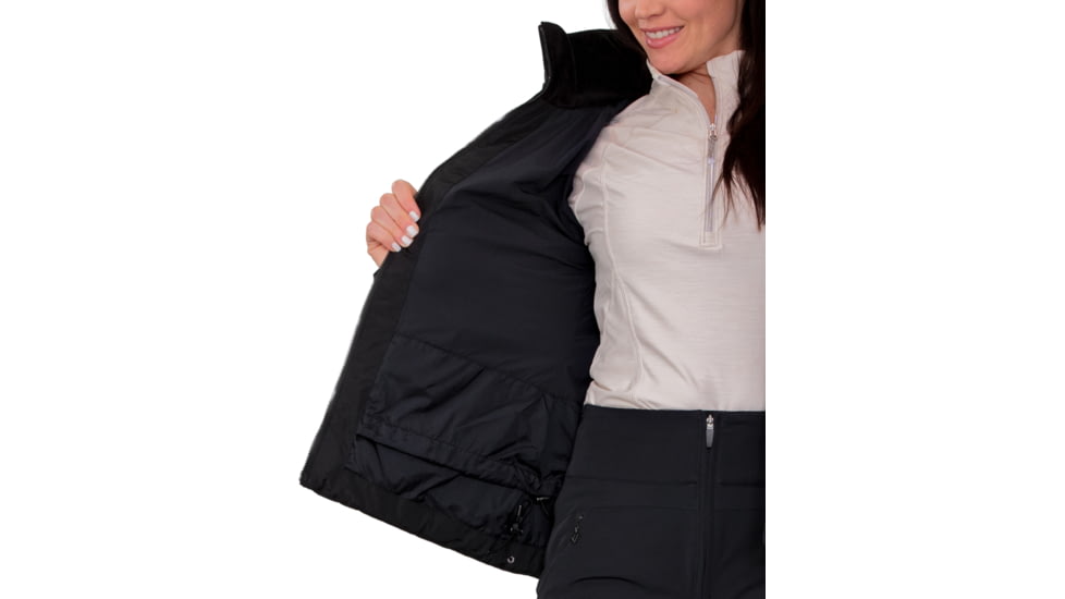 Obermeyer Bombshell Jacket - Women's, 12 US, Short, Black Diamond, 11137-22006-12P