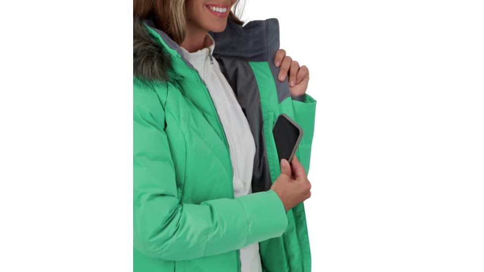 Obermeyer Bombshell Jacket - Womens, Jasmint, 10 Petite, 11137-21088-10P