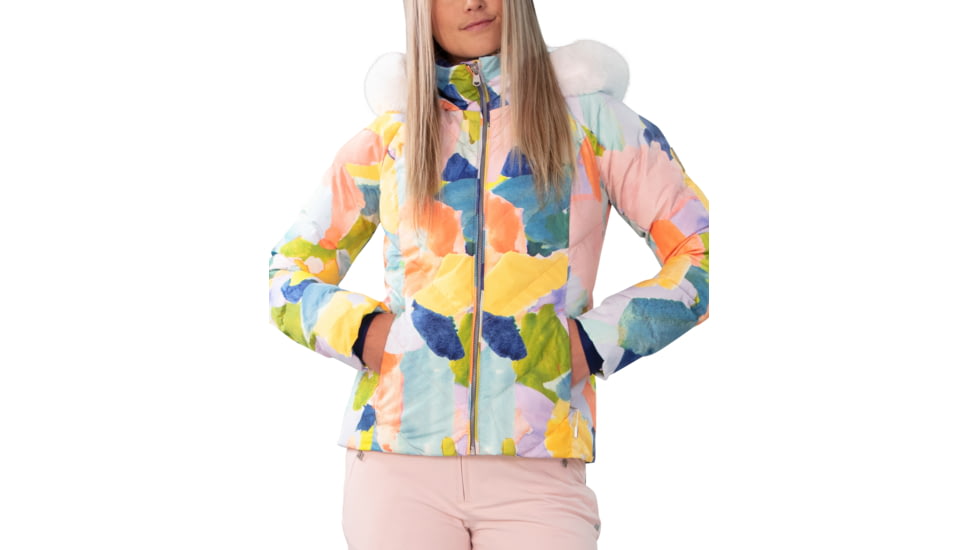 Obermeyer Bombshell Jacket - Women's, 8 US, Regular, Paintbrush, 11137-22131-8
