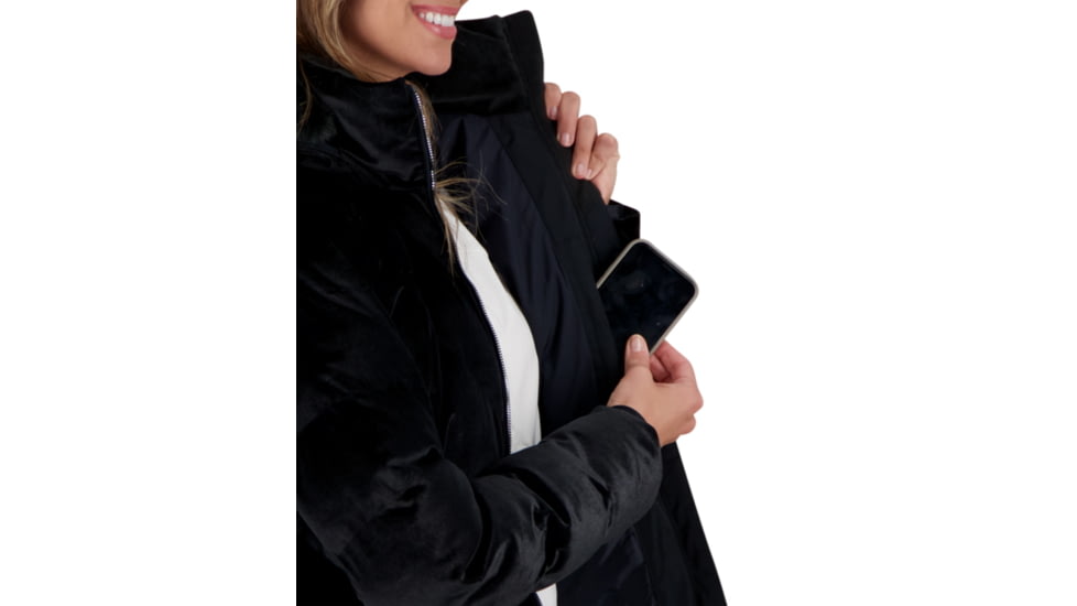 Obermeyer Bombshell Jacket - Womens, Velvet Turns, 10, 11137-21029-10