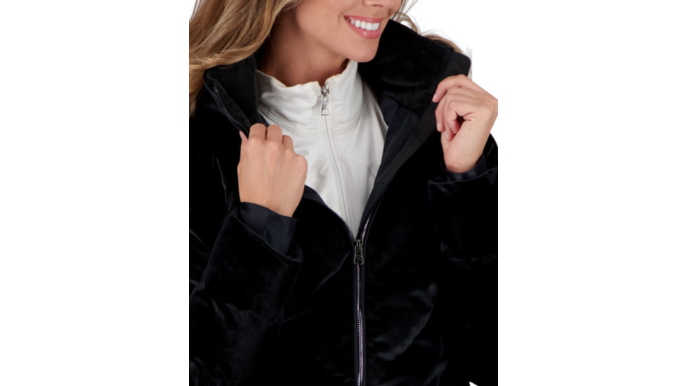 Obermeyer Bombshell Jacket - Womens, Velvet Turns, 10, 11137-21029-10