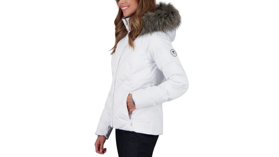 Obermeyer Bombshell Jacket - Womens, White, 6 Petite, 11137-16010-6P