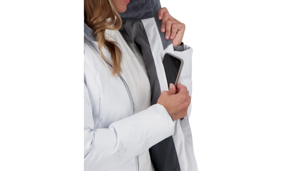 Obermeyer Bombshell Jacket - Womens, White, 6 Petite, 11137-16010-6P