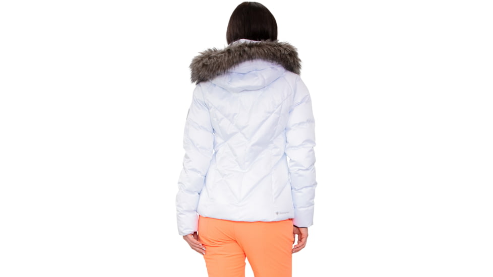 Obermeyer Bombshell Jacket - Women's, 2 US, Short, White Satin, 11137-22038-2P