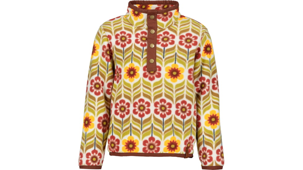 Obermeyer K Boulder Fleece - Kids, Small, Flower Power, 77046-22133-S