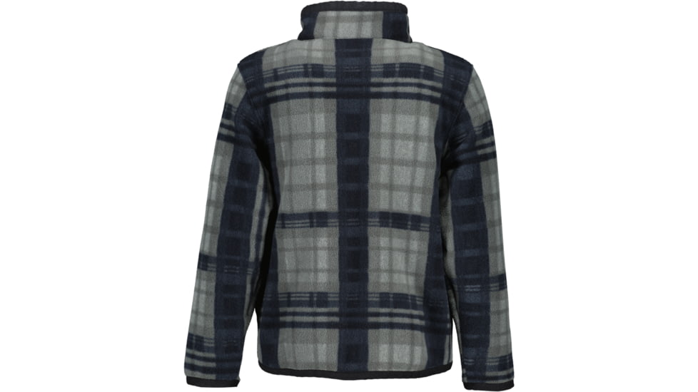Obermeyer K Boulder Fleece - Kids, Extra Small, Woodsman Plaid, 77046-22146-XS