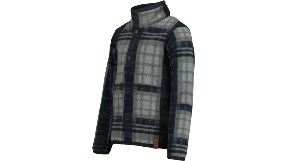 Obermeyer K Boulder Fleece - Kids, Extra Small, Woodsman Plaid, 77046-22146-XS