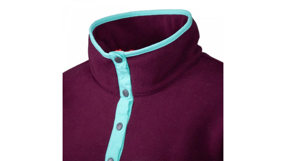 Obermeyer Boulder Fleece - Womens, Drop The Beet, Small, 17051-DROP THE BEET-S