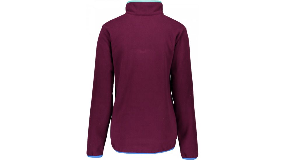 Obermeyer Boulder Fleece - Womens, Drop The Beet, Small, 17051-DROP THE BEET-S