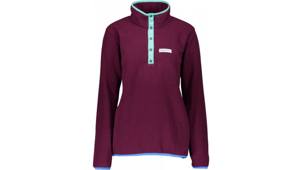 Obermeyer Boulder Fleece - Womens, Drop The Beet, Small, 17051-DROP THE BEET-S
