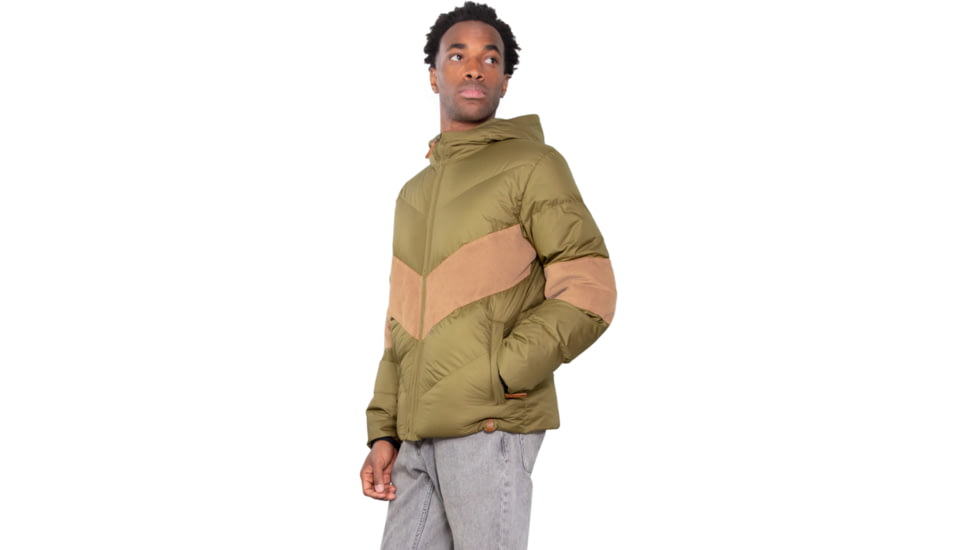 Obermeyer Breton Down Jacket - Men's, Small, Tundra, 21121-22184-S