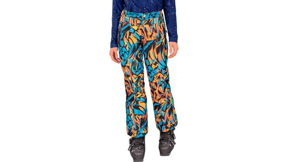 Obermeyer Brooke Print Pant - Girls, Medium, Swirl-Wind, 35021-22125-M