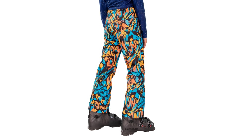 Obermeyer Brooke Print Pant - Girls, Medium, Swirl-Wind, 35021-22125-M
