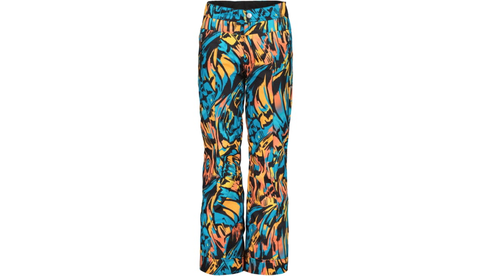 Obermeyer Brooke Print Pant - Girls, Medium, Swirl-Wind, 35021-22125-M