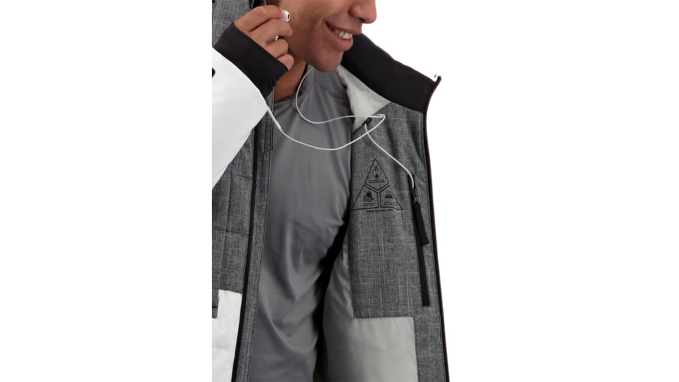 Obermeyer Caldera Down Hybrid Jacket - Mens, Suit Up, Large, 21014-20007-L