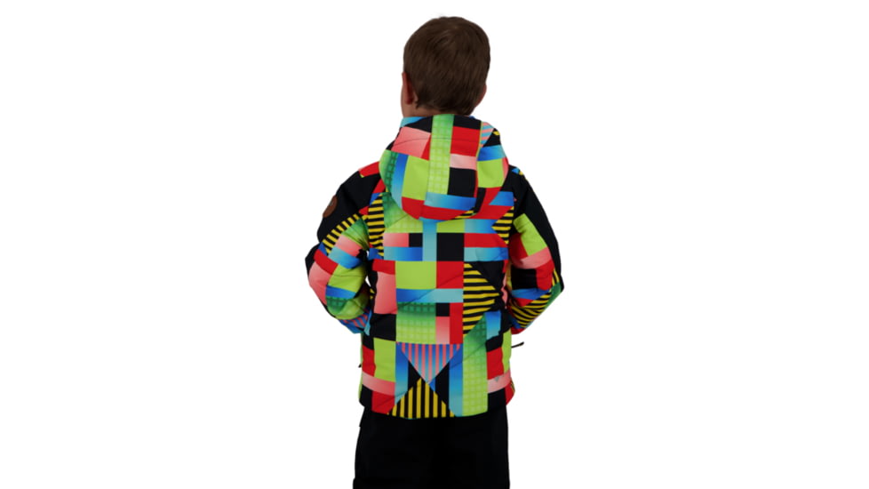 Obermeyer Camber Jacket, Stripe-Out, 8, 71003-21133-8