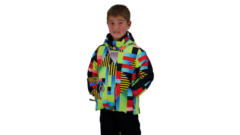 Obermeyer Camber Jacket, Stripe-Out, 8, 71003-21133-8