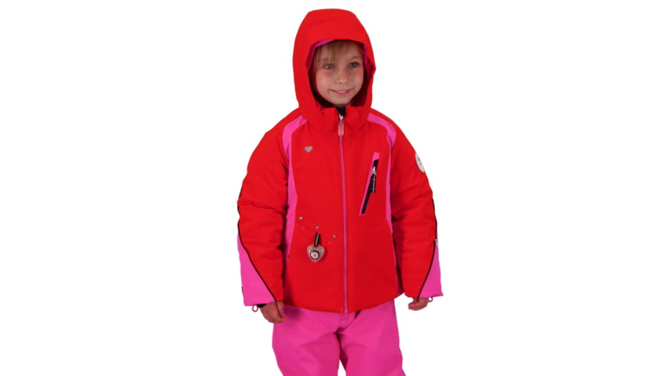 Obermeyer Cara Mia Jacket - Girls, Red, 5, 51074-16040-5