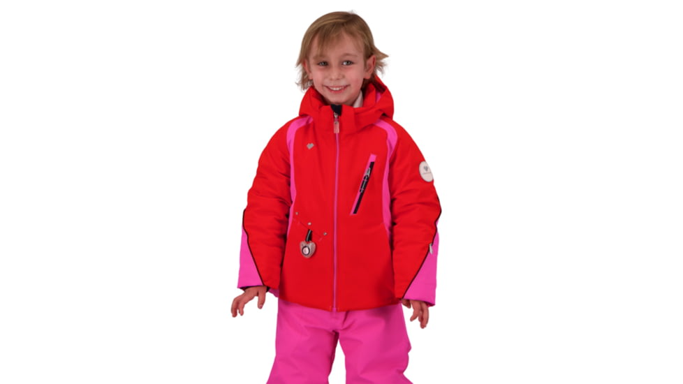 Obermeyer Cara Mia Jacket - Girls, Red, 5, 51074-16040-5