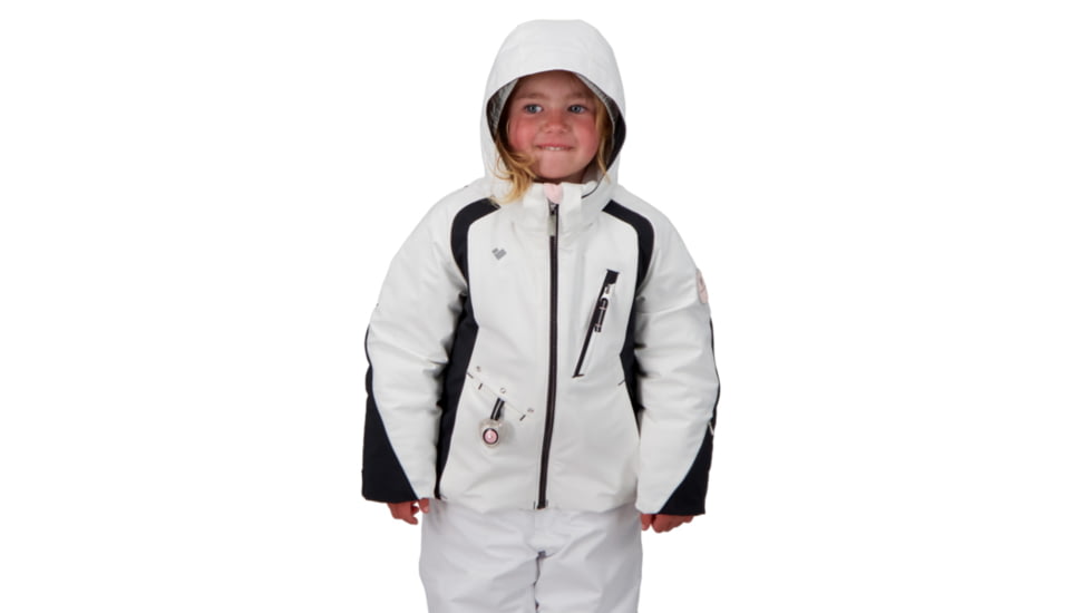 Obermeyer Cara Mia Jacket - Girls, White, 2, 51074-16010-2