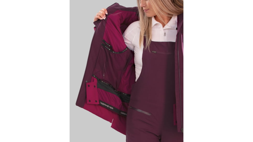 Obermeyer Cecilia Jacket - Womens, 18 US, Reign Check, 11161-22079-18