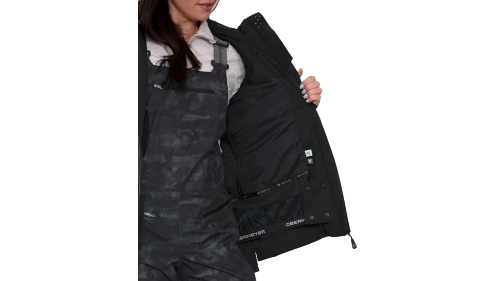 Obermeyer Cecilia Jacket - Womens, 12 US, Night Ski, 11161-22103-12