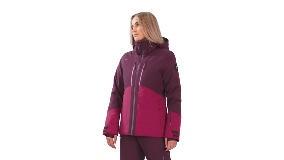 Obermeyer Cecilia Jacket - Womens, 12 US, Reign Check, 11161-22079-12